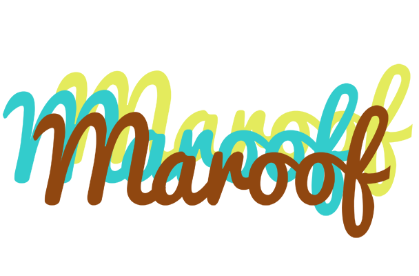 Maroof cupcake logo