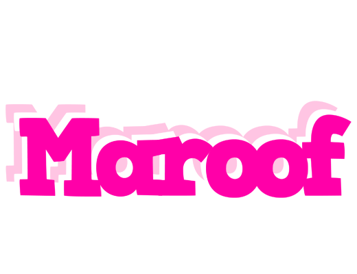 Maroof dancing logo