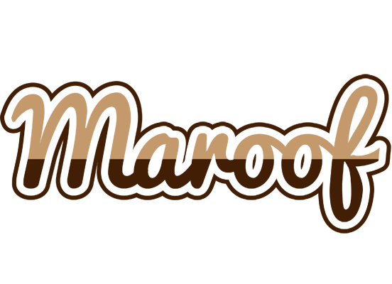 Maroof exclusive logo
