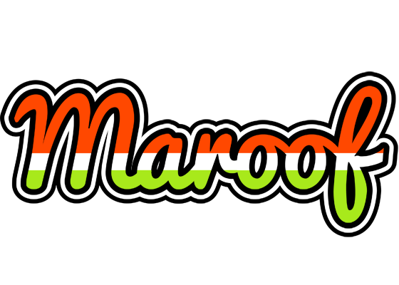Maroof exotic logo