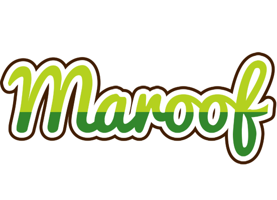 Maroof golfing logo