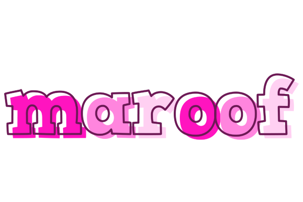 Maroof hello logo