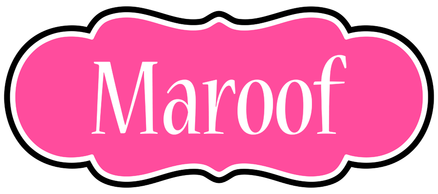 Maroof invitation logo