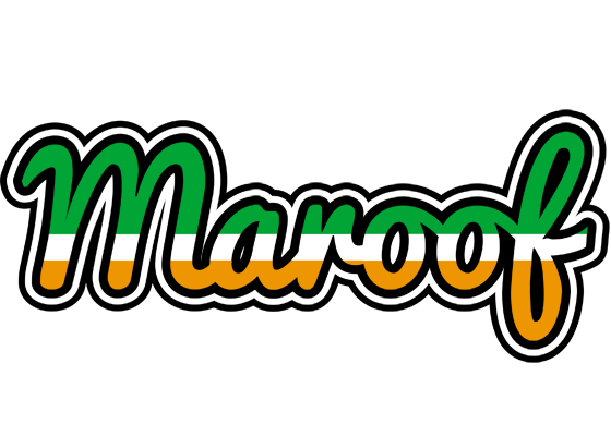 Maroof ireland logo
