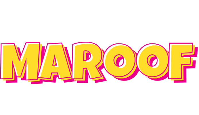 Maroof kaboom logo