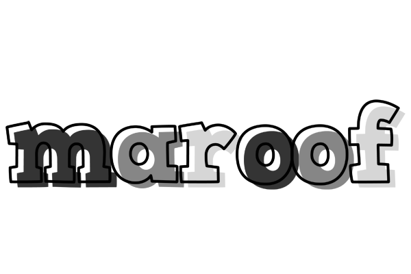 Maroof night logo