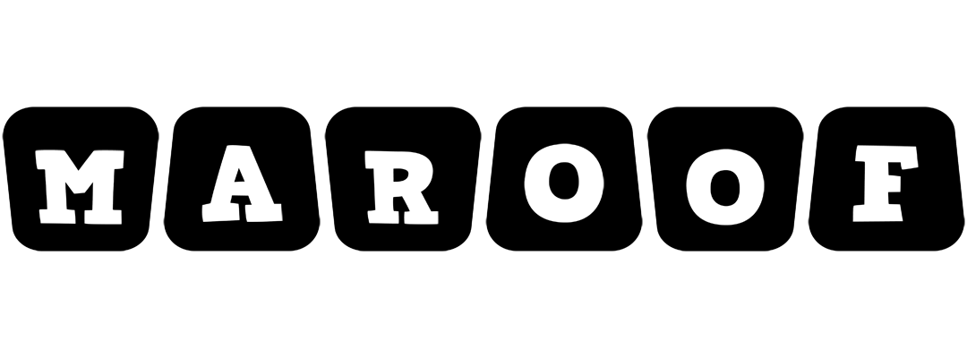 Maroof racing logo
