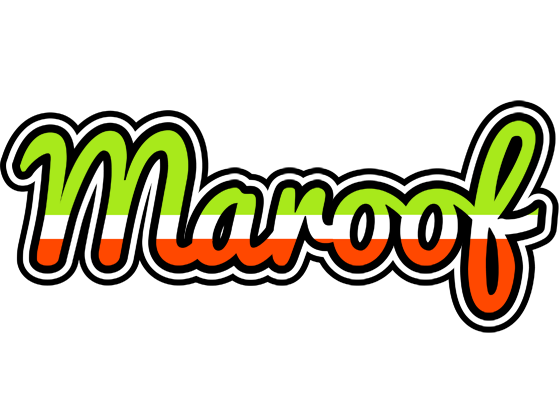 Maroof superfun logo
