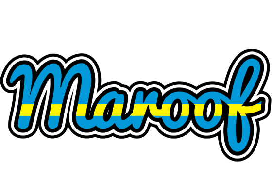 Maroof sweden logo
