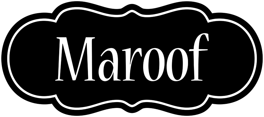 Maroof welcome logo