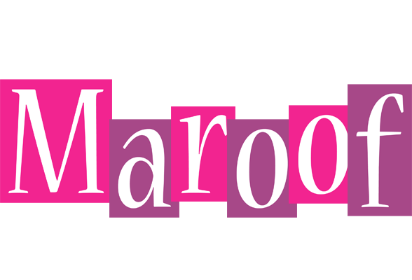 Maroof whine logo