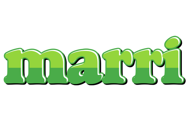 Marri apple logo