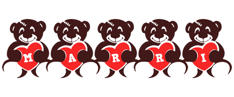 Marri bear logo