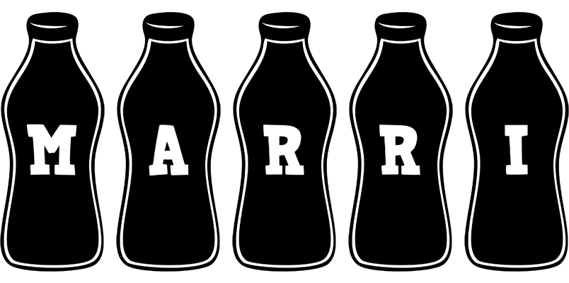 Marri bottle logo
