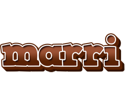 Marri brownie logo