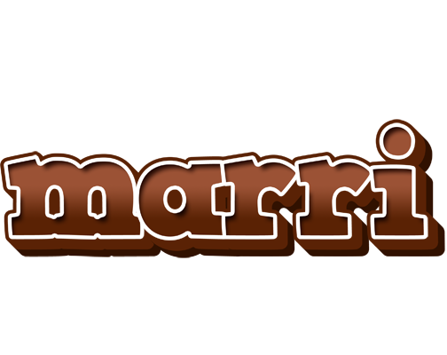 Marri brownie logo
