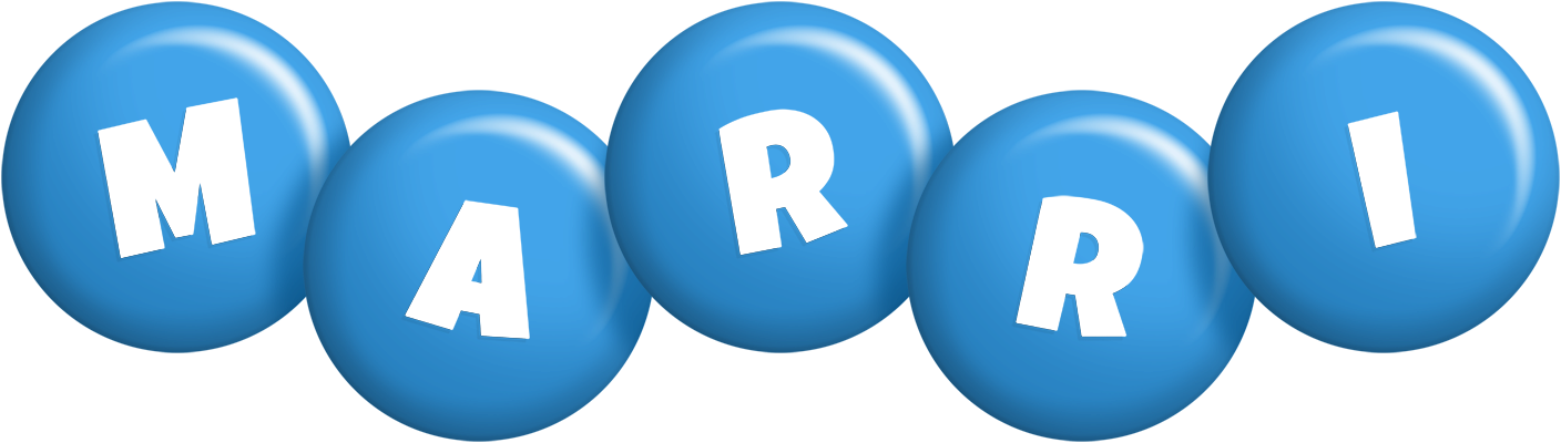 Marri candy-blue logo