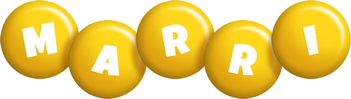 Marri candy-yellow logo