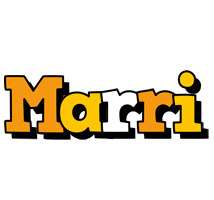 Marri cartoon logo