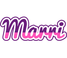 Marri cheerful logo