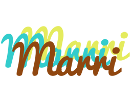 Marri cupcake logo