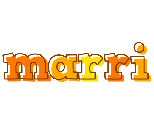 Marri desert logo