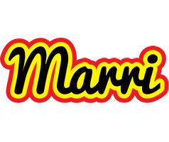 Marri flaming logo