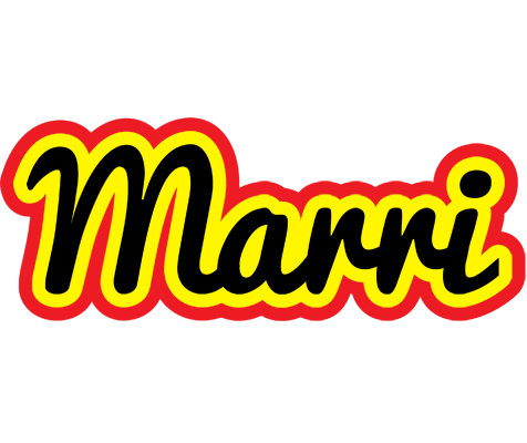 Marri flaming logo