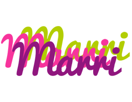 Marri flowers logo