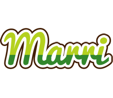 Marri golfing logo