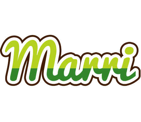 Marri golfing logo