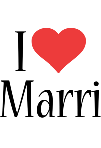 Marri i-love logo