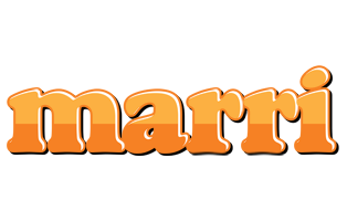 Marri orange logo