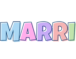 Marri pastel logo