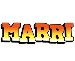 Marri sunset logo