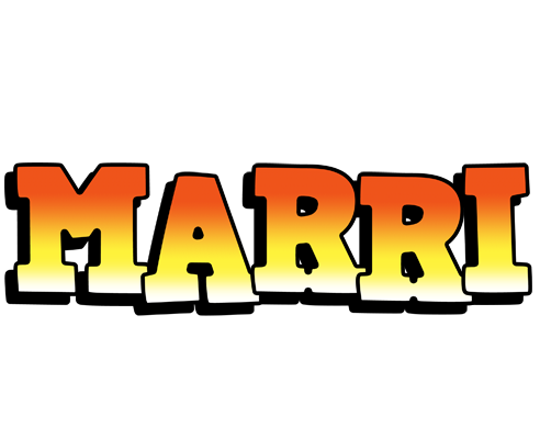 Marri sunset logo