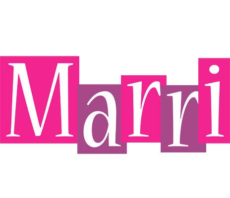 Marri whine logo