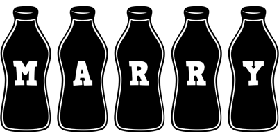 Marry bottle logo