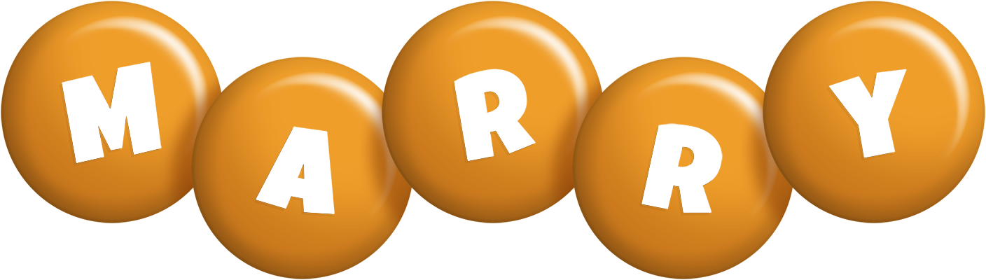 Marry candy-orange logo