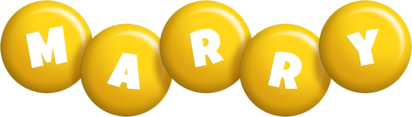 Marry candy-yellow logo