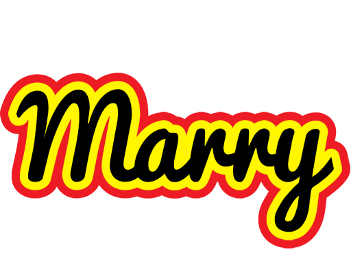 Marry flaming logo