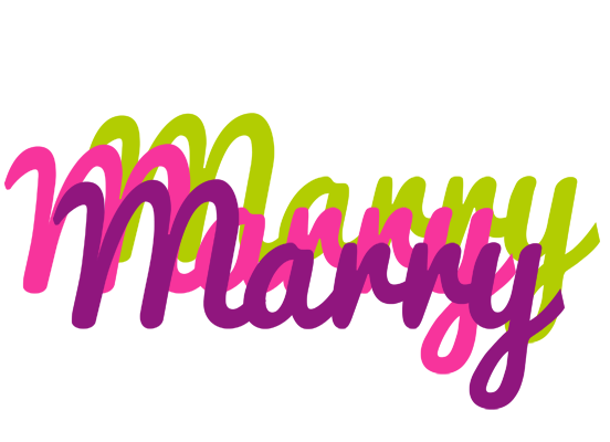 Marry flowers logo