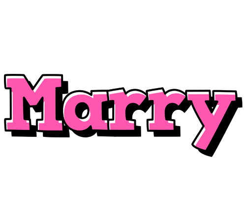 Marry girlish logo