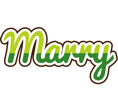 Marry golfing logo