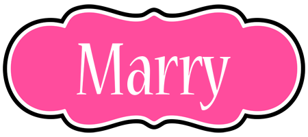 Marry invitation logo