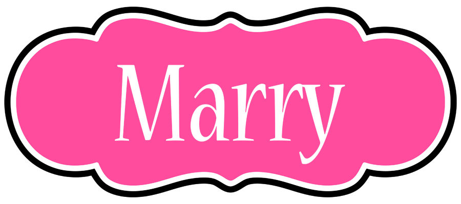 Marry invitation logo
