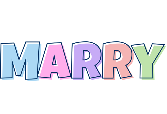 Marry pastel logo