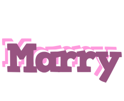 Marry relaxing logo