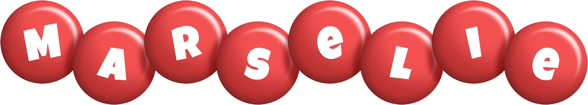 Marselie candy-red logo