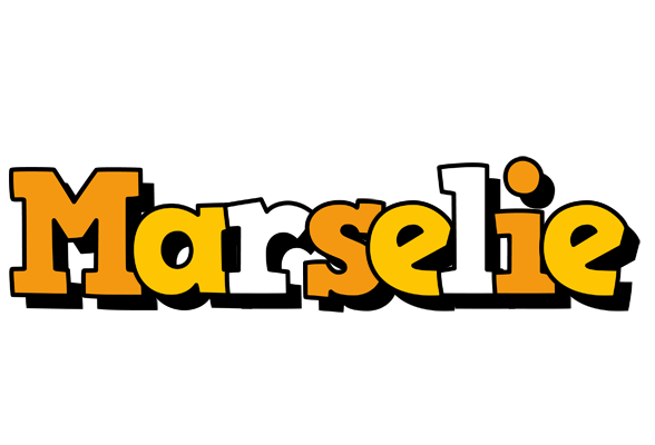Marselie cartoon logo